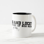 Bog-Universität Zweifarbige Tasse (VorderseiteRechts)