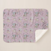 Boganhues Bunny Buddies Drucktuch Sherpadecke (Vorderseite (Horizontal))