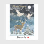 Boganhues Christmas Print Sticker (Blatt)