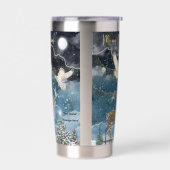 Boganhues Christmas Print Sticker Thermobecher (Links)