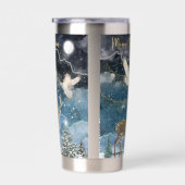 Boganhues Christmas Print Sticker Thermobecher (Rechts)