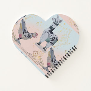 "Boganhues Farmyard Fusion" Notizblock