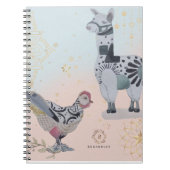 "Boganhues Farmyard Fusion" Notizblock (Vorderseite)