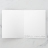 Boganhues Luxury Print Christmas Theme Karte (Innenseite)