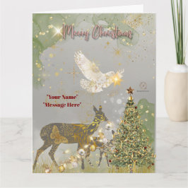Boganhues Luxury Print Christmas Theme Karte