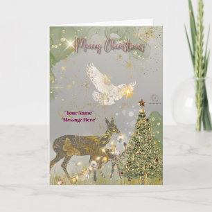 Boganhues Luxus Weihnachtsthema Karte