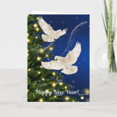 Boganhues Neujahr Print Karte (Rückseite)