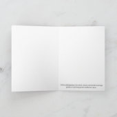 Boganhues Neujahr Print Karte (Innenseite)