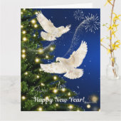 Boganhues New Year Print Card Karte (Gelbe Blume)