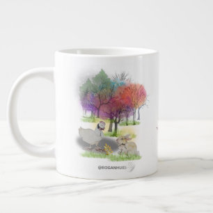 Boganhues Pipa & Marlow Druck Jumbo-Tasse