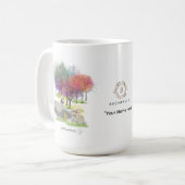 Boganhues Pipa & Marlow Druck Kaffeetasse (Vorderseite Links)