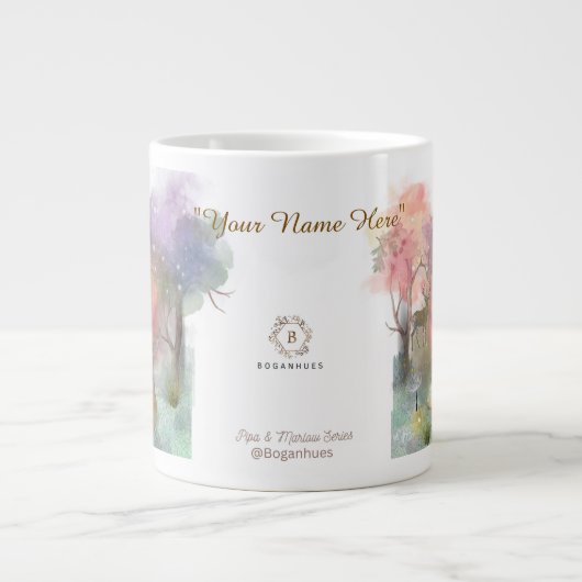 Boganhues "Pipa & Marlow" Serie Jumbo-Tasse (Vorderseite)
