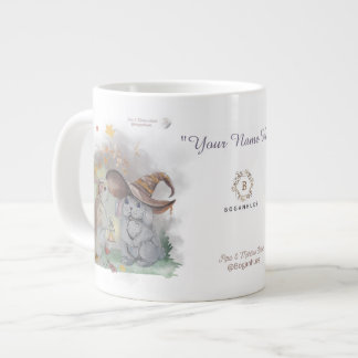 Boganhues "Pipa & Marlow" Serien-Druck Jumbo-Tasse
