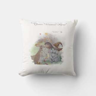 Boganhues "Pipa & Marlow" Serien-Druck Kissen
