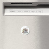 Boganhues "Pipa & Marlow" Serien-Druck Magnet (In Situ (Geschirrspüler))