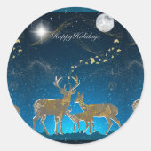 Boganhues Premium Christmas Print Sticker (Vorderseite)