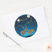 Boganhues Premium Christmas Print Sticker (Umschlag)