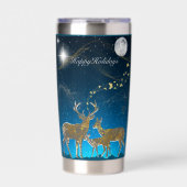 Boganhues Premium Christmas Print Thermobecher (Vorderseite)