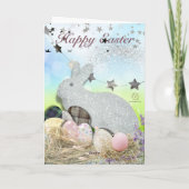 Boganhues Print Easter Bunny Karte (Rückseite)