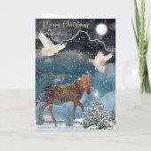 Boganhues Print Folded Grußkarte Karte (Rückseite)