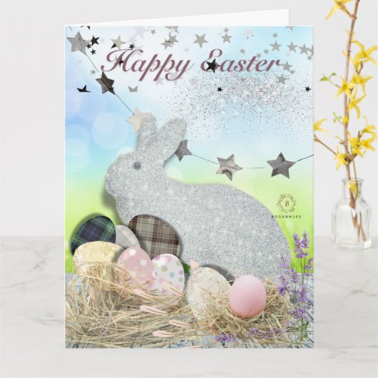 Boganhues Print Karte (Gelbe Blume)