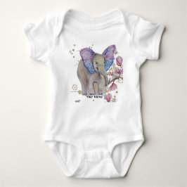 Boganhues Whimsical Art Baby Strampler