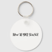 Bogen an Ihren Sensei Schlüsselanhänger (Vorderseite)