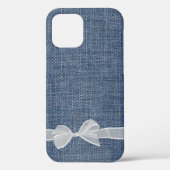 Bogen auf blauem Denim Case-Mate iPhone Hülle (Rückseite)