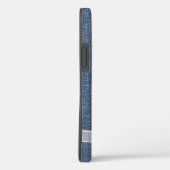 Bogen auf blauem Denim Case-Mate iPhone Hülle (Rückseite / Rechts)