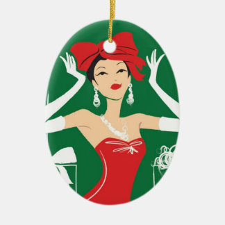 Bogen auf oberster ovaler Verzierung Keramikornament