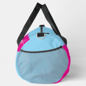 Bogen auf Rosa Groß Duffle Bag (Rechts)