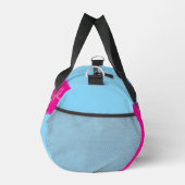 Bogen auf Rosa Klein Duffle Bag (Rechts)