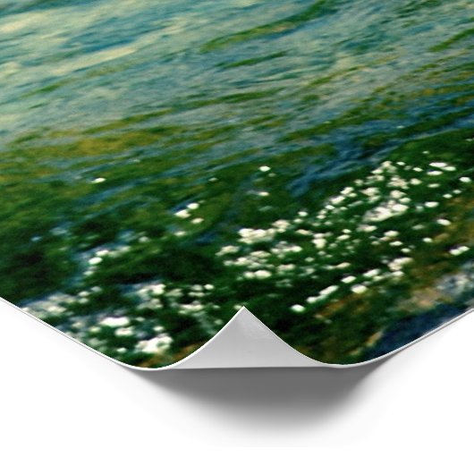 Bogen aus klassischem Holz Poster (Ecke)