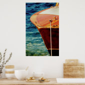 Bogen aus klassischem Holz Poster (Küche)