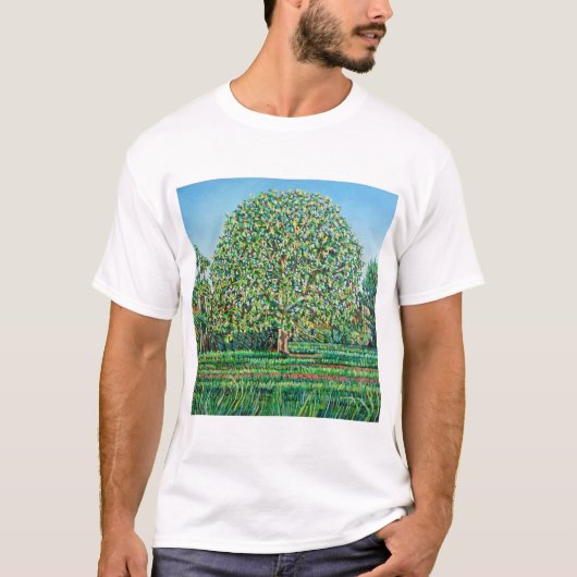 Bogen-Baum-Frühling T-Shirt (Vorderseite)