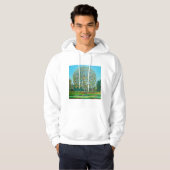 Bogen-Baum-Herbst Hoodie (Vorne ganz)