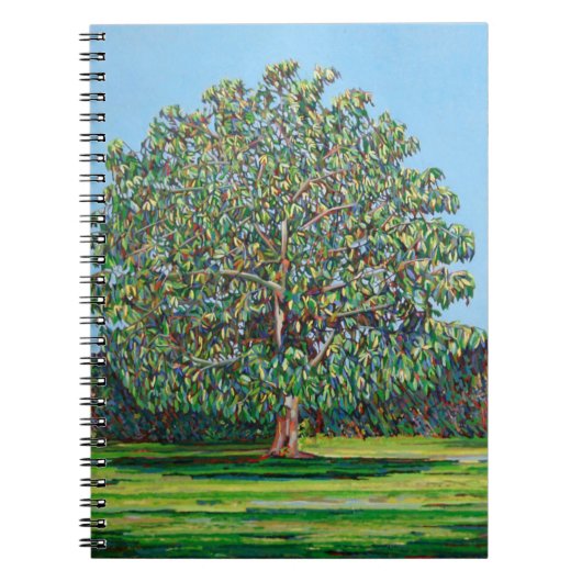 Bogen-Baum-Sommer Notizblock (Vorderseite)