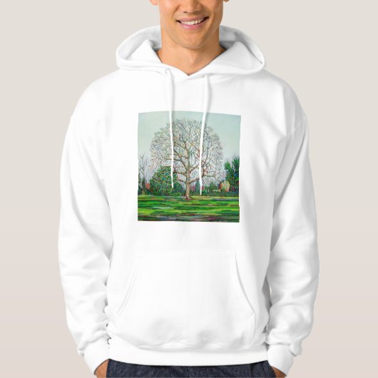 Bogen-Baum-Winter Hoodie (Vorderseite)