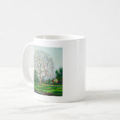 Bogen-Baum-Winter Kaffeetasse (Vorderseite Links)