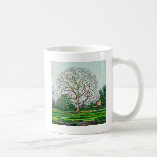 Bogen-Baum-Winter Kaffeetasse (Rechts)