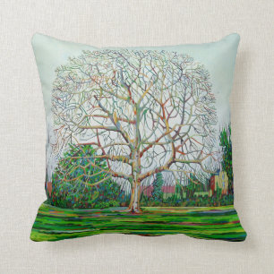 Bogen-Baum-Winter Kissen