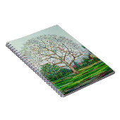Bogen-Baum-Winter Notizblock (Rechte Seite)