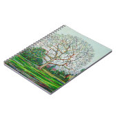 Bogen-Baum-Winter Notizblock (Linke Seite)
