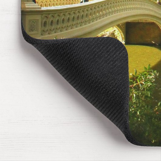 Bogen-Brücke, Central Park, Spätsommer, NYC Mousepad (Ecke)