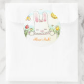 Bogen-Buchzeichen Runder Aufkleber (Tasche)