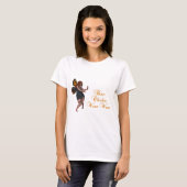 Bogen chicka wow wow T-Shirt (Vorne ganz)