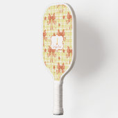 Bogen der gelben Orange Feminine Coquette Pickleball Schläger (Links)