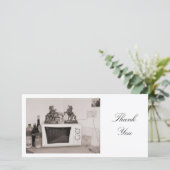 Bogen der Mikrowelle - danke (Stehend Vorderseite)