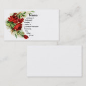 Bogen der Rosen viktorianisch Visitenkarte (Vorne/Hinten)