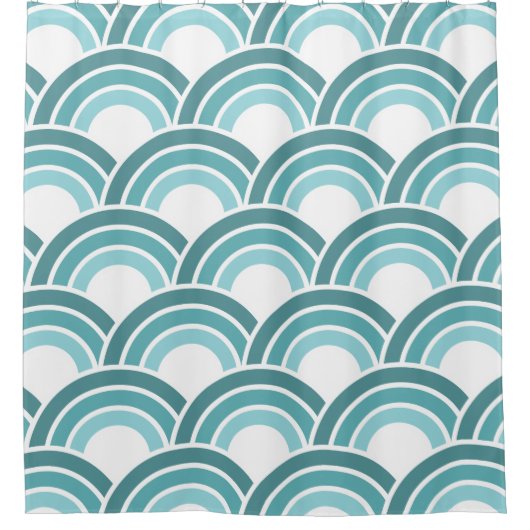 Bögen Duschvorhang (Vorderseite)